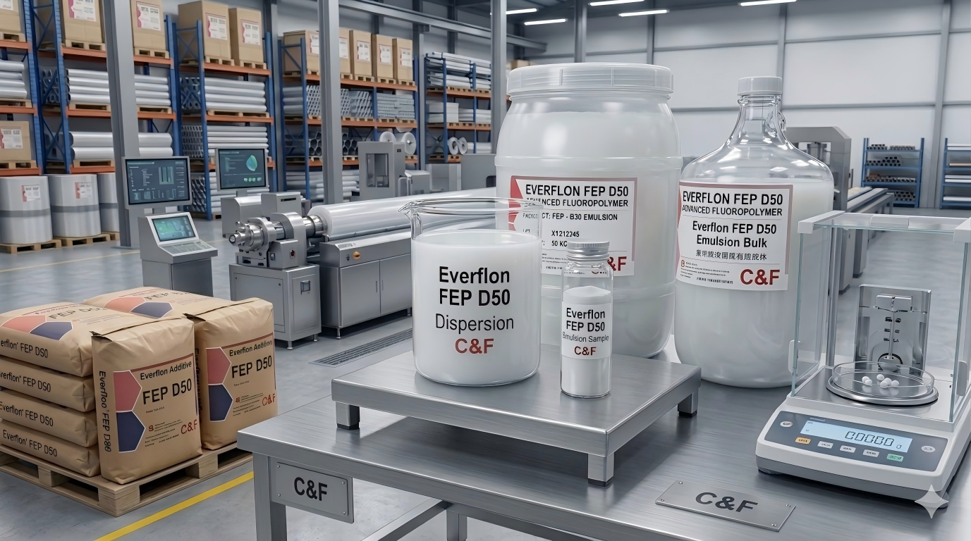 全新 Everflon FEP D50 上市：专为高性能加工而优化